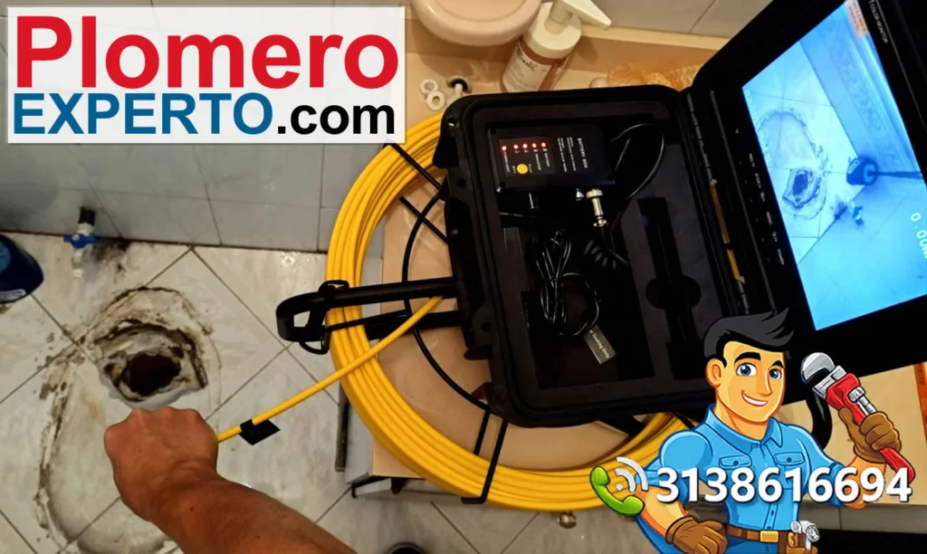 informe tuberia camara video